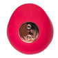 Qli by Flovetta Birdie'den vakum dalgası klitoral uyarıcı, silikon, kırmızı, 6,3 cm