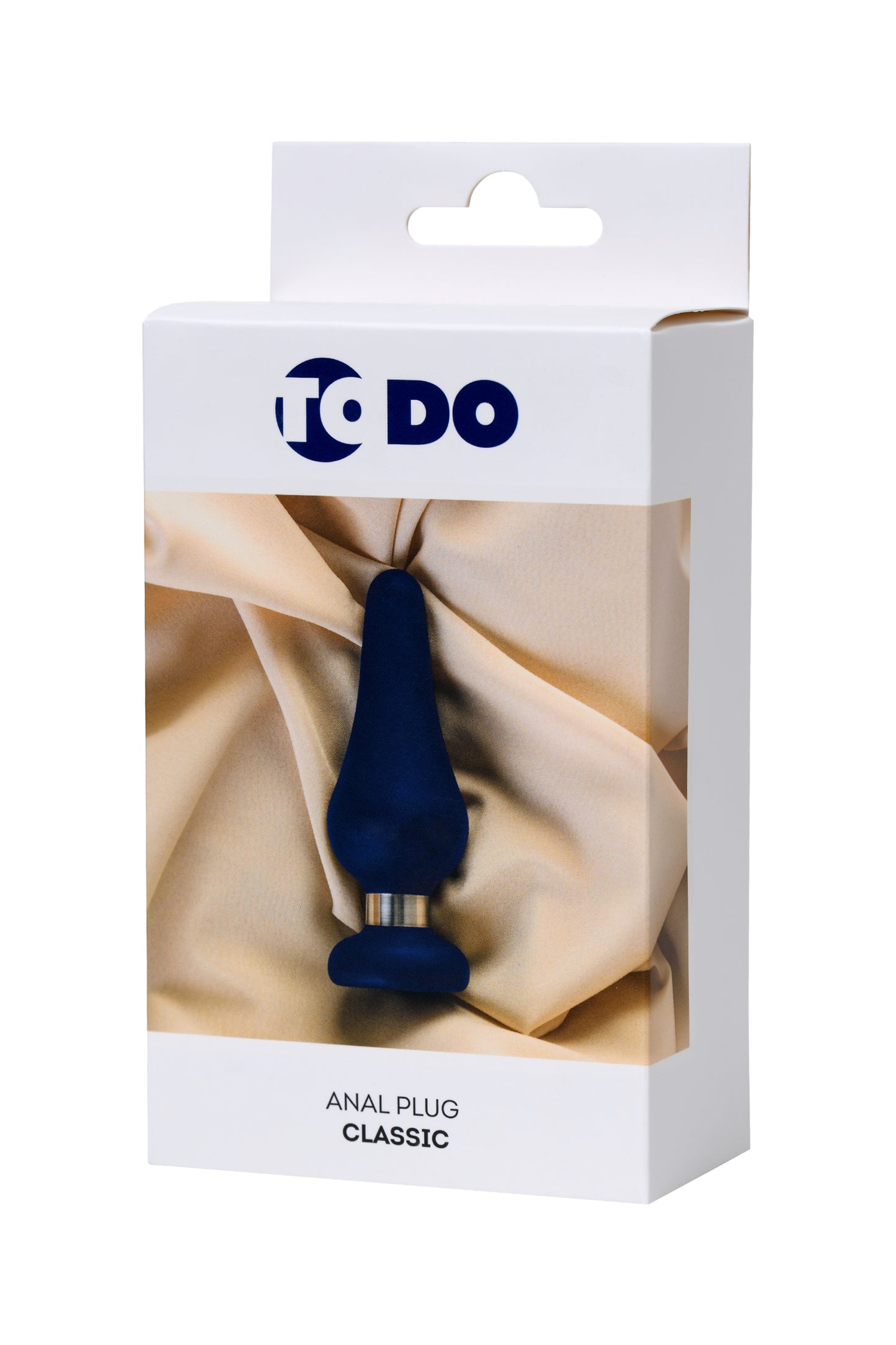 ToDo by Toyfa Slassic anal kılıf, Boyut L, silikon, mavi, 13 cm, Ø 4,6 cm