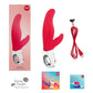Fun Factory LADY Bİ Vibratör, silikon, kırmızı, 22 cm