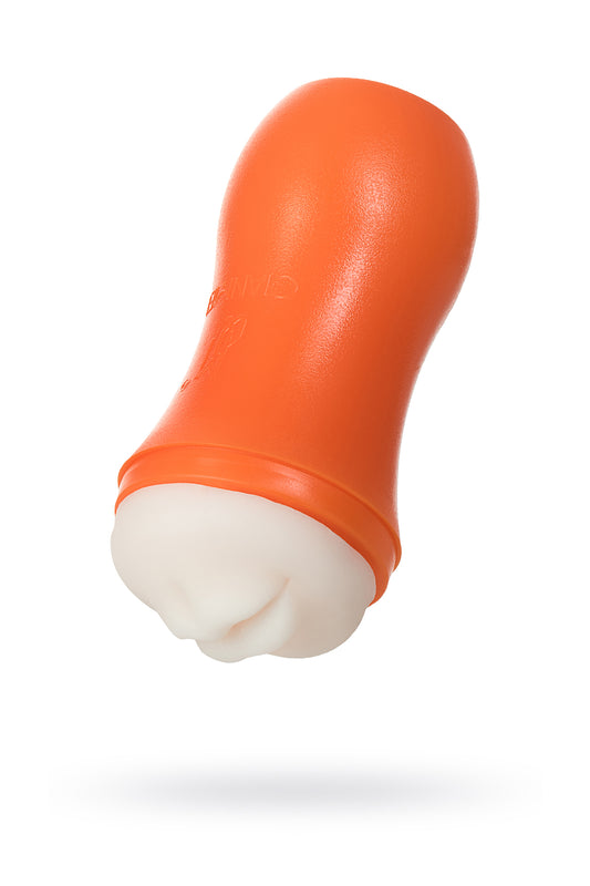 A-Toys by TOYFA Nilla Masturbator, Ağız, TPE, Turuncu, 14 cm