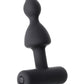 Erotist Anal Plug, siyah, silikon, 8,5 cm