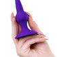 ToDo by Toyfa Klapsy Anal Plug, Silikon, Mor, 10,5 cm, Ø 3 cm