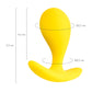 ToDo by Toyfa Blob Anal Plug, silikon, sarı, 5,5 cm, Ø 2,1 cm