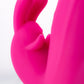 JOS ELLY Isıtmalı Vibratör,  silikon, pembe, 21,5 cm