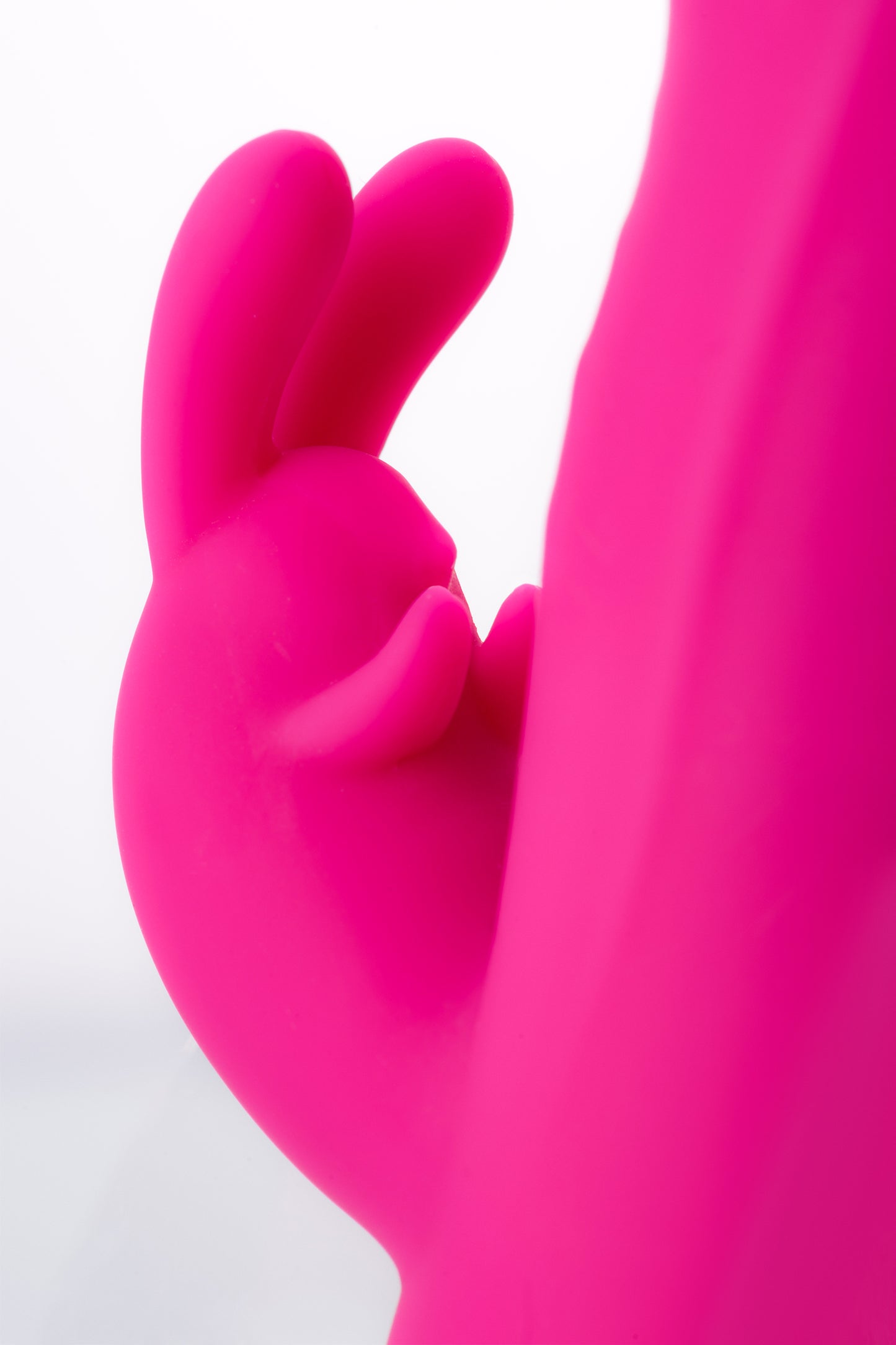 JOS ELLY Isıtmalı Vibratör,  silikon, pembe, 21,5 cm