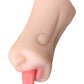 Juicy Pussy by TOYFA Masturbator Realistik, Fruity Tongue, Ağız ve Vajina, TPE, Ten,19 cm