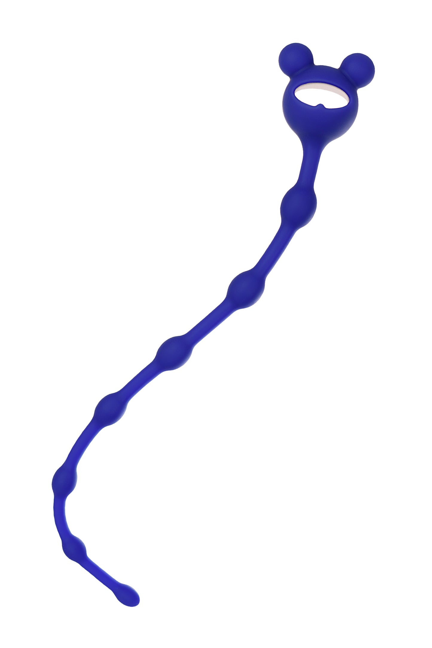 ToDo by Toyfa Froggy anal Zinciri, silikon, mavi, 27,4 cm, Ø 1,4 cm