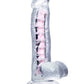 A-Toys by TOYFA  Paret Jel Dildo, TPE, Şeffaf, 18 cm