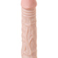 LoveToy Realistik Dev Vibratör,  PVC, Ten, 31 cm, Ø 6 cm