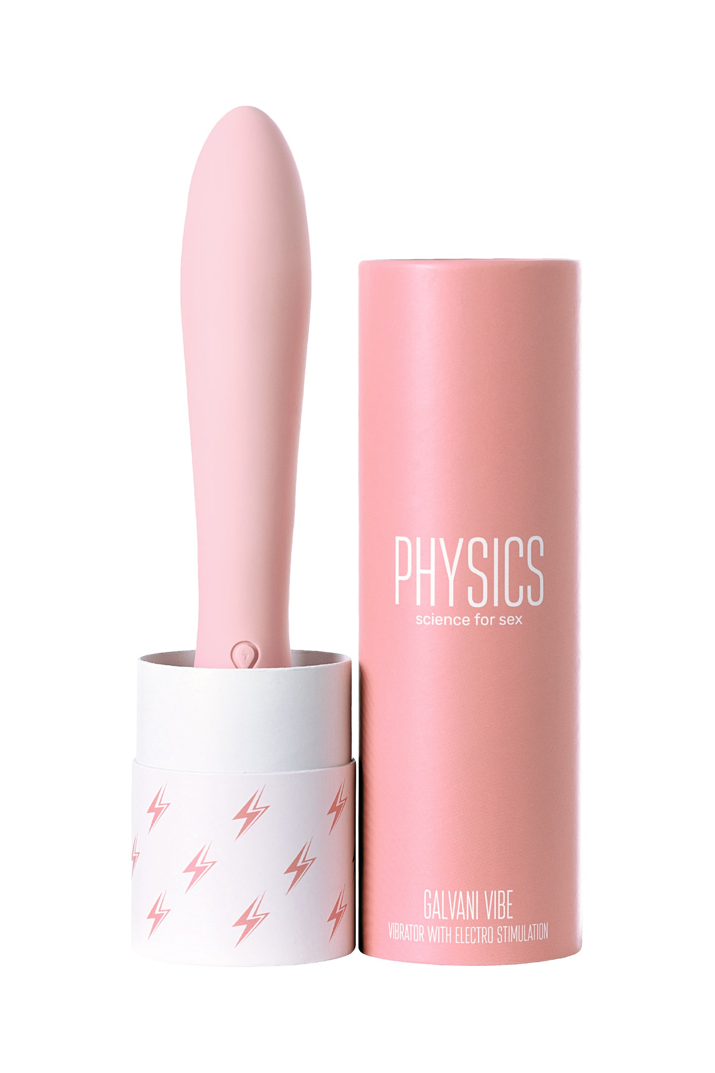 PHYSİCS GALVANİ VİBE Elektro Vibratör, silikon, pembe, 21 cm