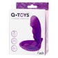 A-Toys by TOYFA Klitoral Uyarıcı Vibratör, silikon, mor, 12 cm