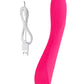 JOS Twig Vibratör, 5 titreşim modu, silikon, pembe, 20,5 cm, Ø 3,4 cm