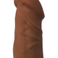RealStick Elite Mulatto Gerçekçi Vibratör, kahverengi, 13 cm