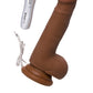 RealStick Elite Mulatto Gerçekçi Vibratör, kahverengi, 13 cm