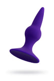 ToDo by Toyfa Klapsy Anal Plug, Silikon, Mor, 10,5 cm, Ø 3 cm