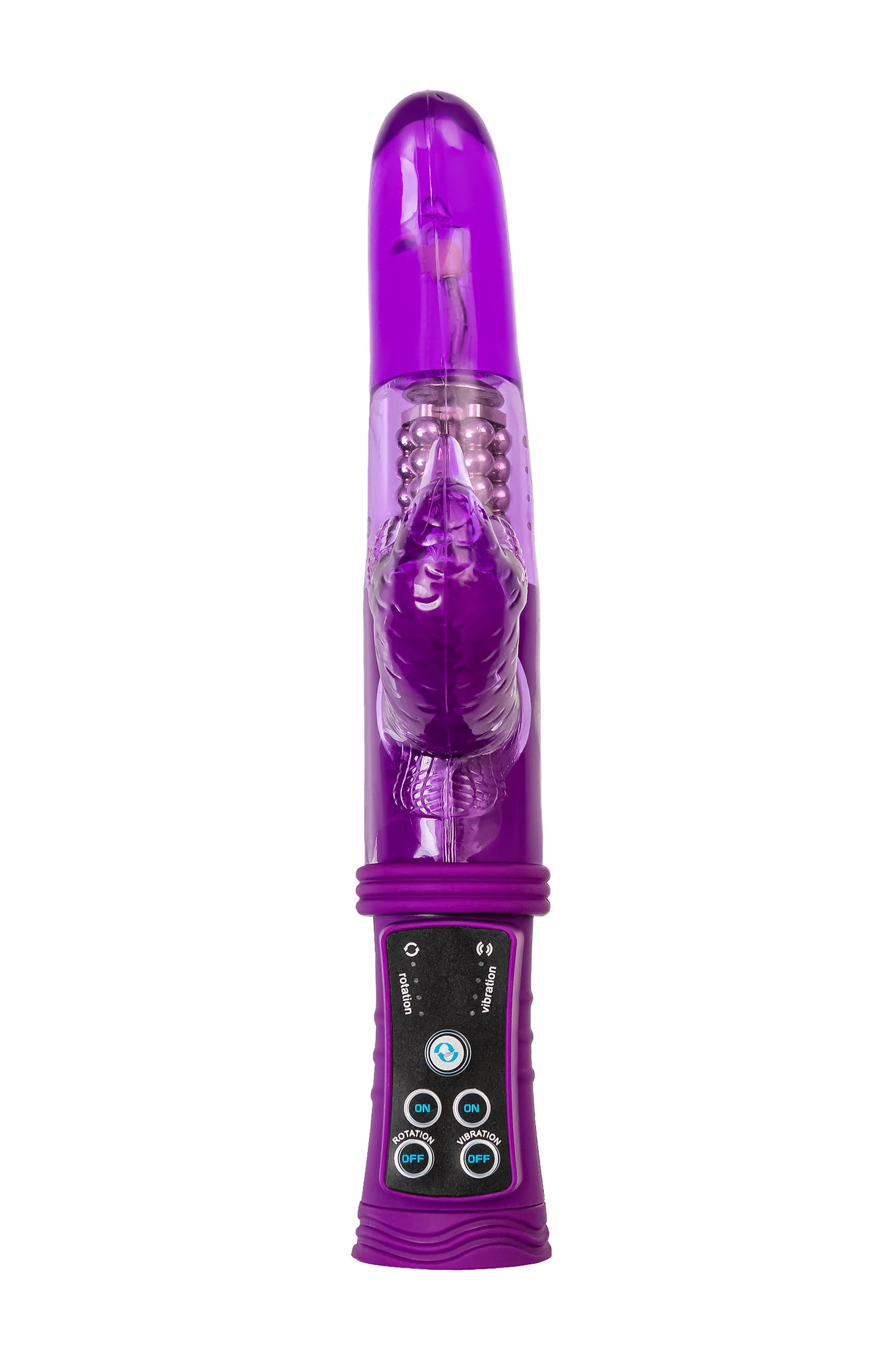 A-Toys by TOYFA Klitoral Uyarıcı Vibratör, TPR, Mor, 22,5 cm