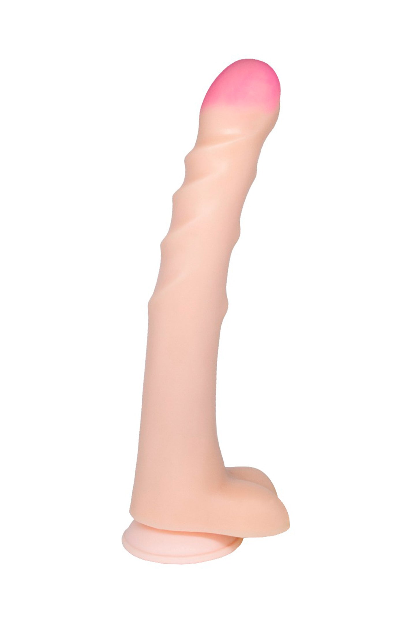 Lovetoy SUPERGIANT Realistik Dev Dildo, vantuzlu, çap 57 mm, toplam uzunluk 380 mm