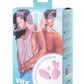 JOS VİTA Vajinel Plug Seti , silikon, pembe, 8,5 ve 8 cm