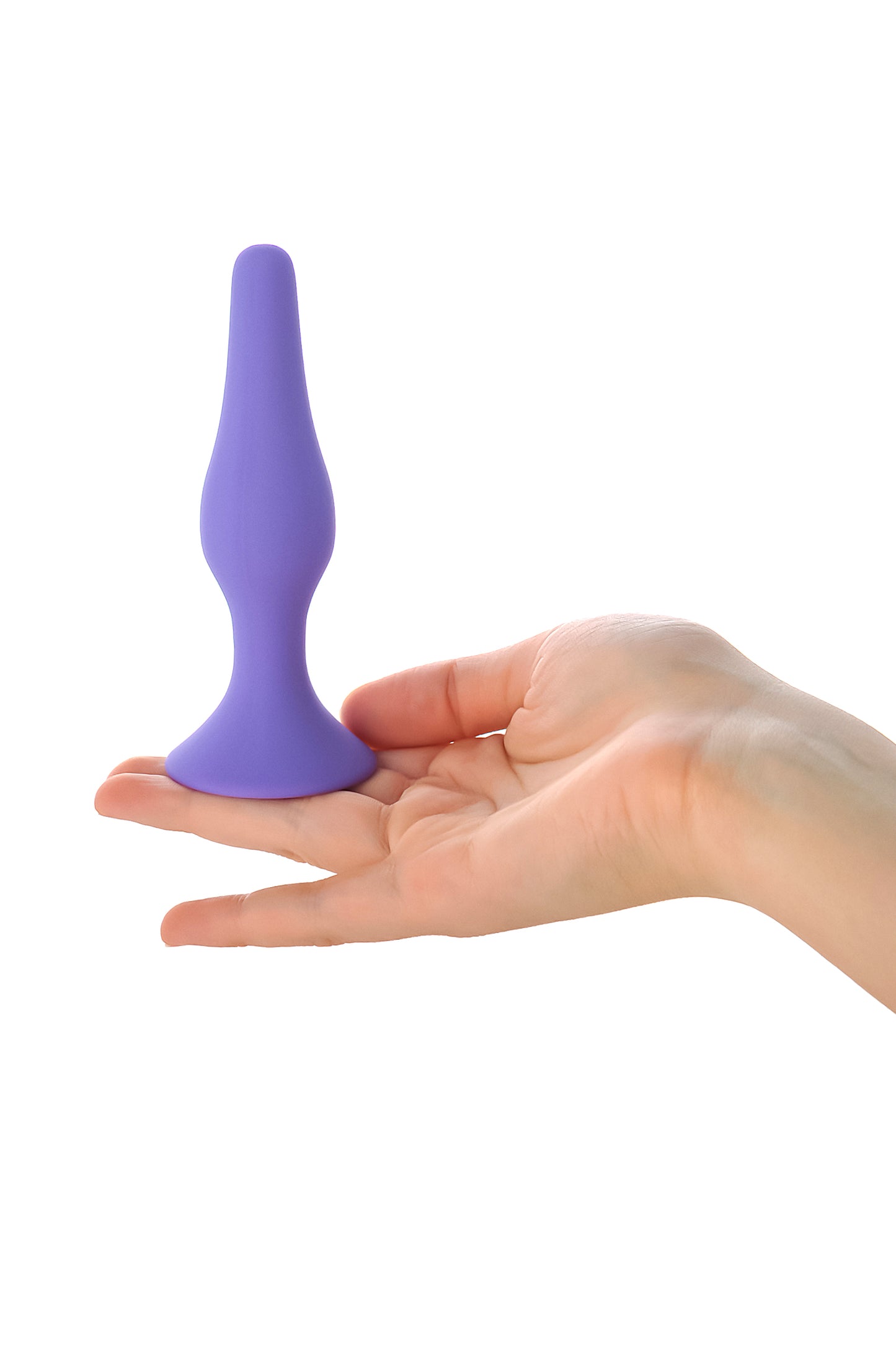 A-Toys by TOYFA  Anal Plug, silikon, mor, 11,3 cm