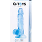 A-Toys by TOYFA  Jel Dildo, TPE, Cam göbeği, 15,8 cm