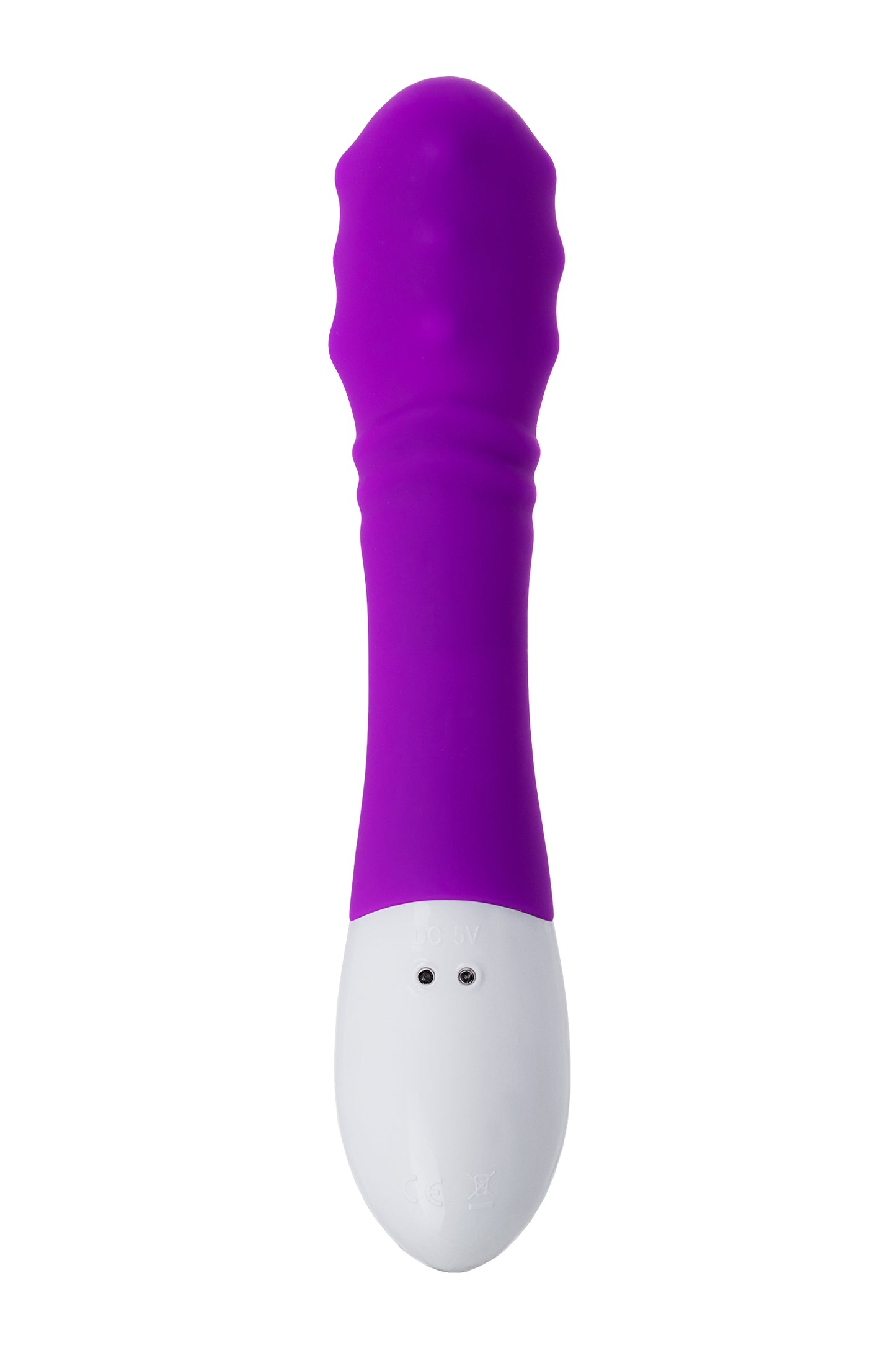 JOS TATY  Klitoral Uyarıcı Vibratör, silikon, mor, 21,5 cm