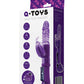 A-Toys by TOYFA High-Tech Klitoral Uyarıcı Vibratör, TPR, mor, 23 cm
