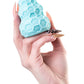 A-Toys by TOYFA Masturbator Flaff, TPE, turkuaz, 8cm, Ø 2,9 cm