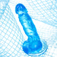 A-Toys by TOYFA  Jel Dildo, TPE, Cam göbeği, 15,8 cm