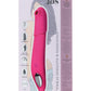 JOS  Oscar 2'si 1 arada  Vakum Dalgası Vibratör , silikon, pembe, 20.5 c