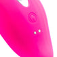 JOS RUMBA Klitoral Vibratör, silikon, pembe, 8,6 cm