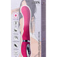 JOS PİLO Vibratör, WOW Modlu, Silikon, Pembe, 20 cm