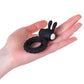 JOS BAD BUNNY Penis Halkası, silikon, siyah, 9 cm