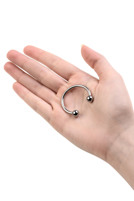 Penis Montaj halkası Metal by TOYFA, metal, gümüş, 3 Ø cm