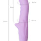JOS Döndürücü vibratör JOS MERRY-GOR, silikon, mor, 20,7 cm