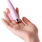 JOS NOVA'NIN Parmak Ucu Anal Plug  , silikon, pembe, 9 cm