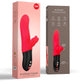 Fun Factory Bİ STRONİC FUSİON Vibratör, silikon, kırmızı, 22 cm