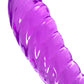 A-Toys by TOYFA Çift Taraflı Jel Dildo Frica, TPE, mor, 23 cm