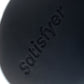 Satisfyer Penguin Vakum Dalgası Klitoris Vibratörü, silikon, siyah, 11,5 cm