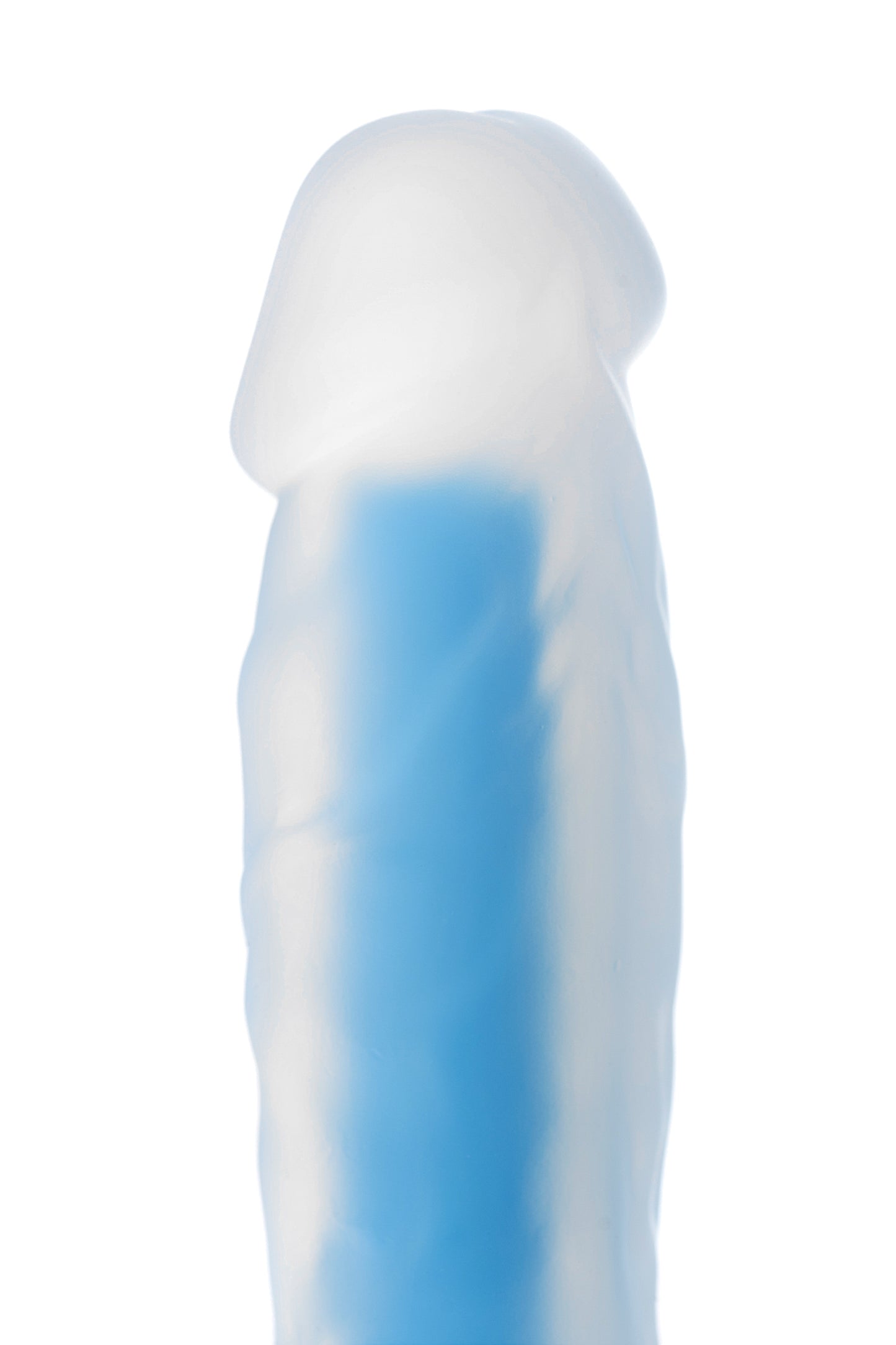 Beyond by Toyfa  Steve Glow Gece Parlayan Dildo, Silikon, Şeffaf, 20 cm