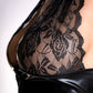 Glossy Parlak Gigi Seti Wetlook malzemeden, Siyah, L