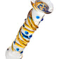 Sexus Glass Cam Dildo, Şeffaf, 17,5 cm