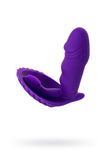 A-Toys by TOYFA Klitoral Uyarıcı Vibratör, silikon, mor, 12 cm