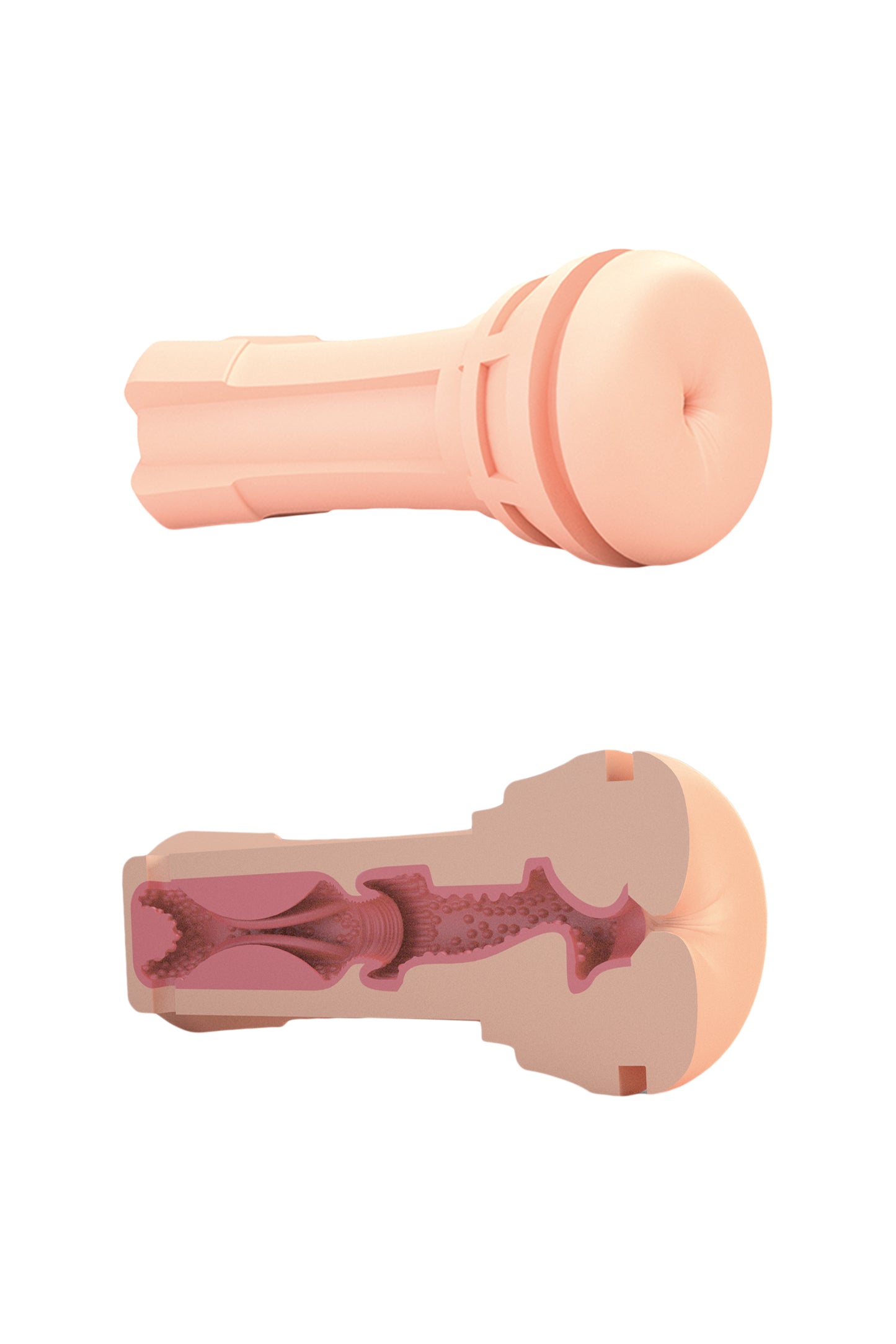 Mystim OH PUSH ME Anal Masturbator, TPE, Ten, 21,5 cm