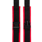 Anonymo BDSM Ayak Kelepçe #0156, kadife, kırmızı, 29 cm