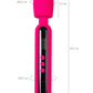 eroTeq Mashr Samimi masaj aleti, silikon, pembe, 23,5 cm