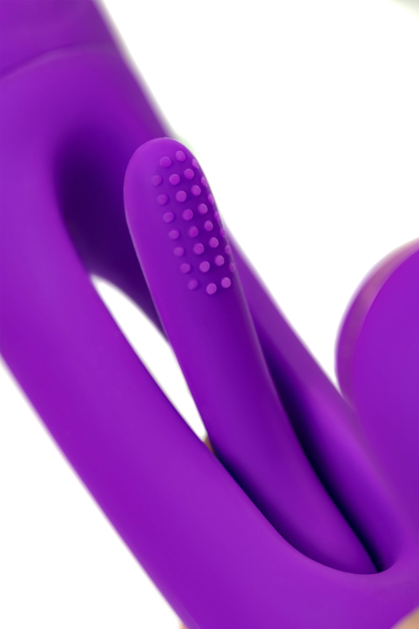 JOS Pitti Silikon Mor 24cm Dil Vibratör Vakum Stimülasyon Seks Oyuncakları Kadınlar için