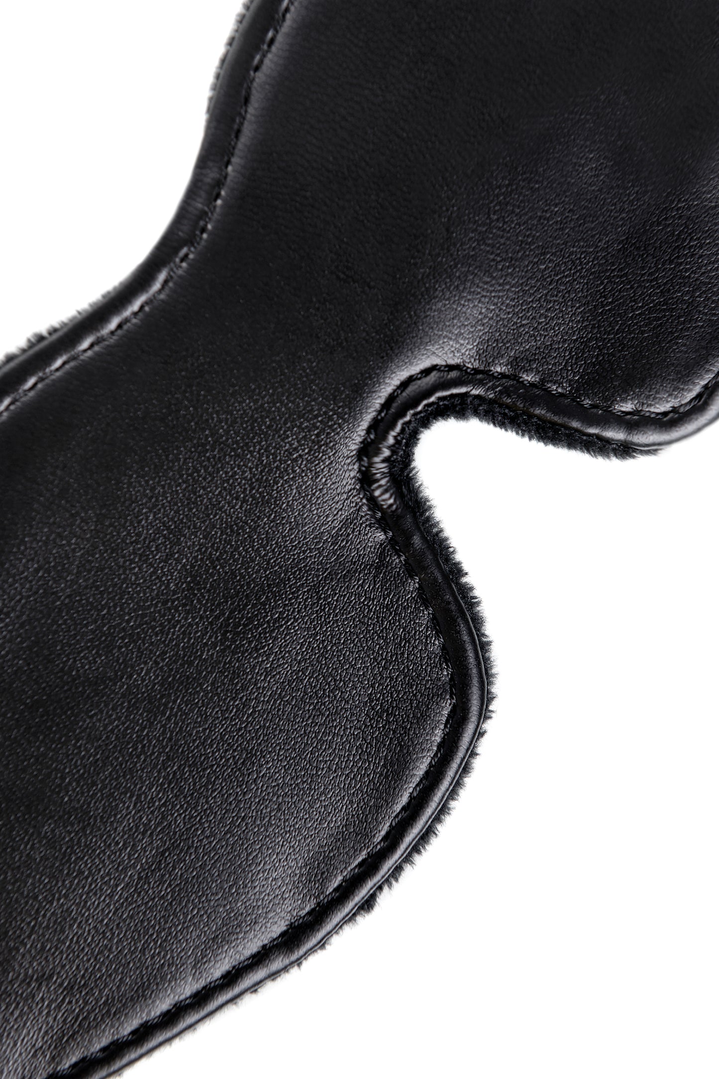 Anonymo BDSM Maske , PU deri, siyah, 26,5 cm