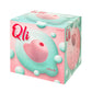 Qli by Flovetta Vakum dalgası klitoral uyarıcı Chick, silikon, pembe, 6,1 cm