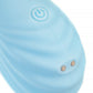 Qli by Flovetta Scall'dan vakum dalgası klitoral uyarıcı , silikon, mavi, 6 cm