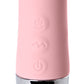 PHYSİCS FAHRENHEİT Titreşimli Toplu Isıtmalı Vibratör, silikon, pembe, 19 cm